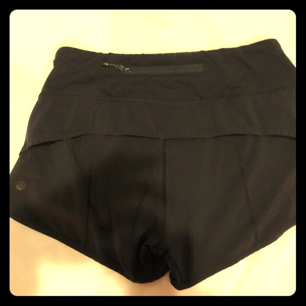 Black lululemon shorts - size 2